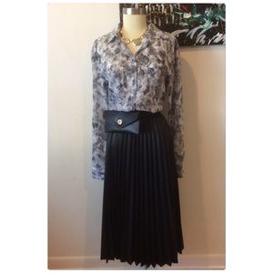 Kardashian Snake Print Blouse